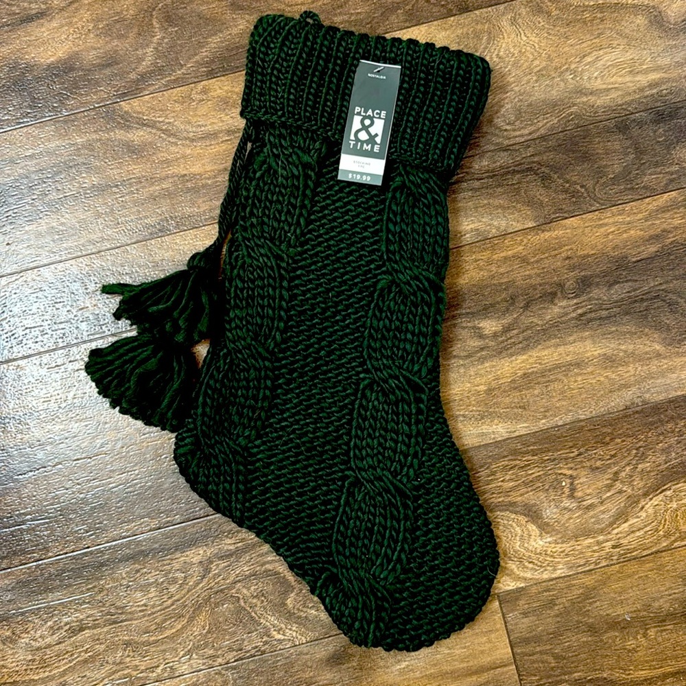 Place & Time from JoAnn Fabrics- Knit Stocking